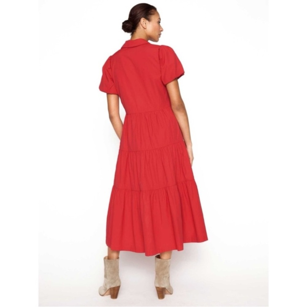 BROCHU WALKER THE HAVANA SHIRT MIDI DRESS - Picture 4 of 14